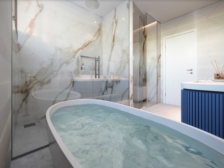 Banheiro da Suíte Master do Belvedere Beach House