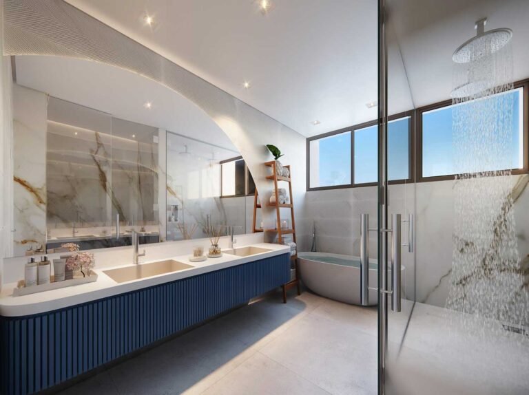 Banheiro da Suíte Master do Belvedere Beach House