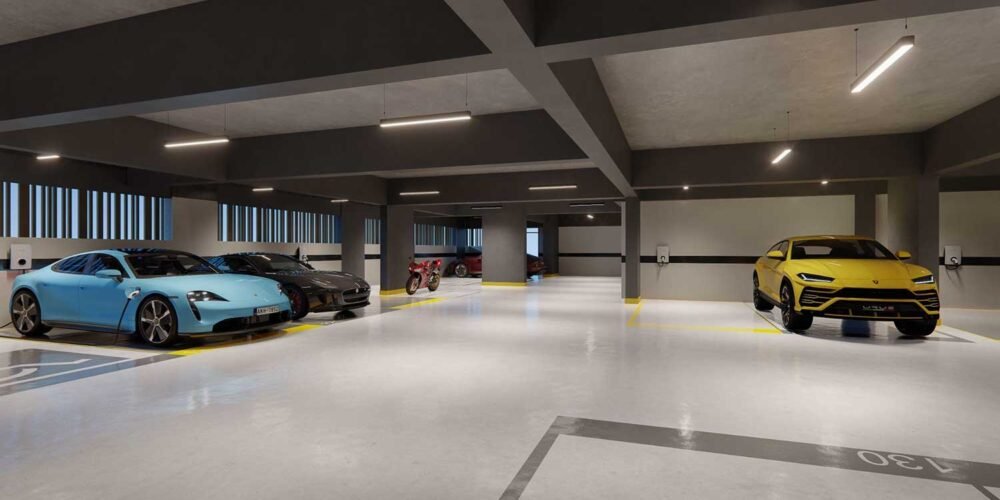 Garagem do Belvedere Beach House