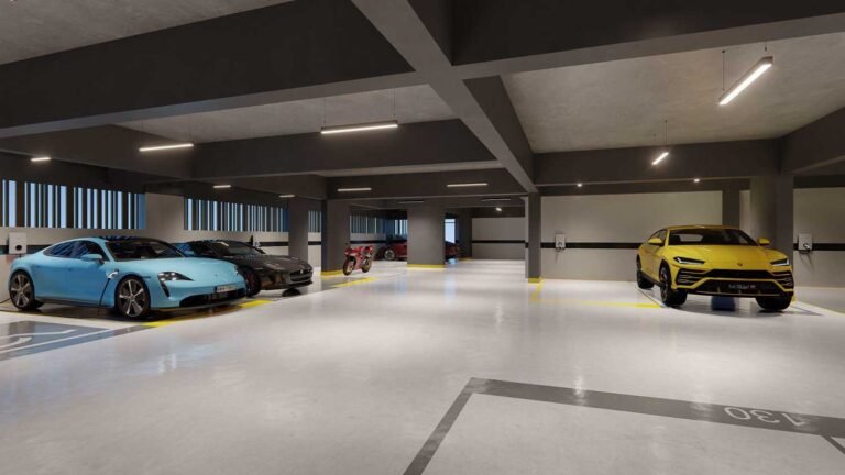 Garagem do Belvedere Beach House