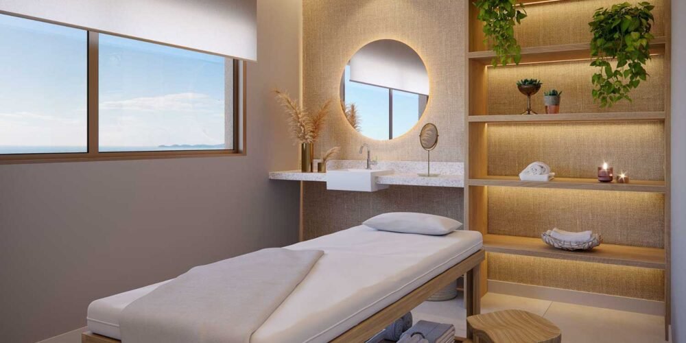 Sala de Massagem do Belvedere Beach House