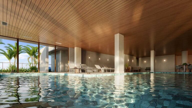 Piscina Coberta Aquecida do Belvedere Beach House