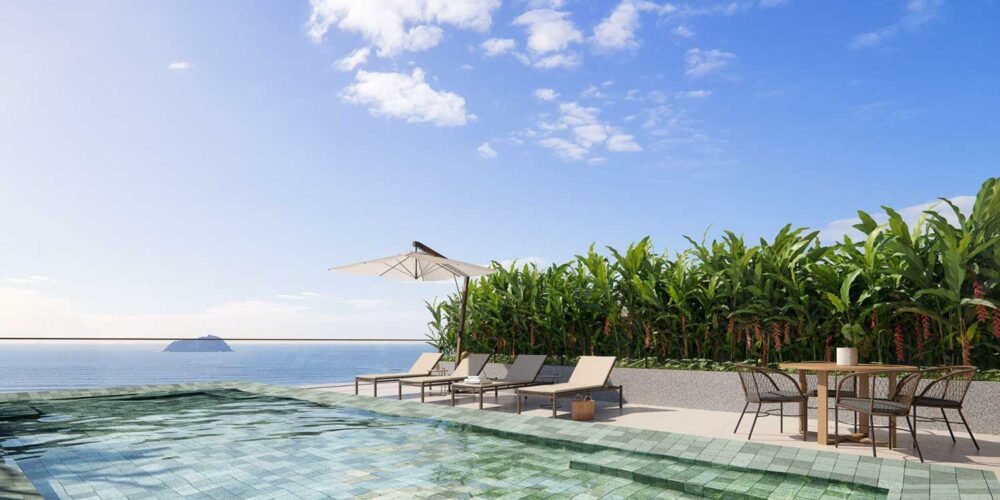 Piscina Privativa Salão Gourmet do Belvedere Beach House