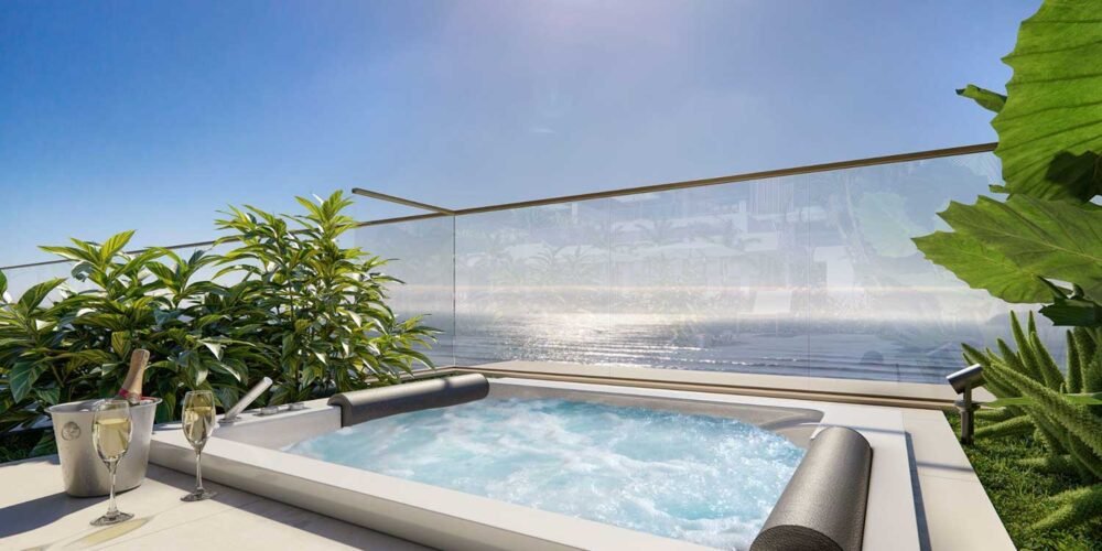 SPA com Hidromassagem do Belvedere Beach House