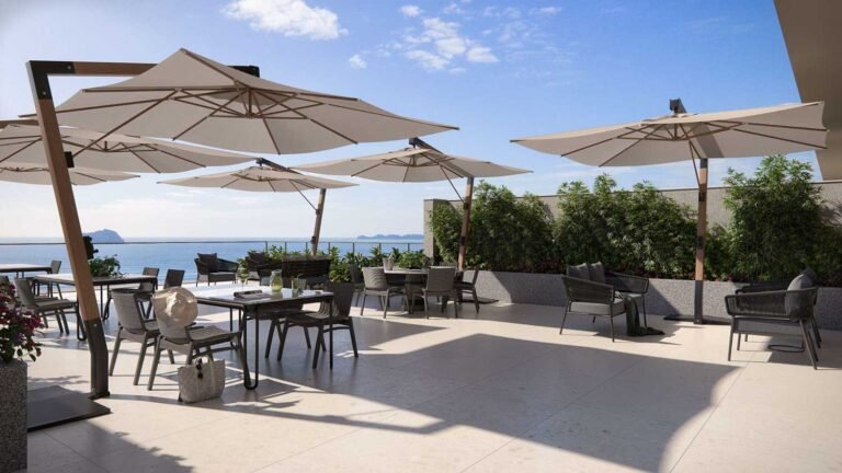 Salão de Festas no Terraço do Belvedere Beach House