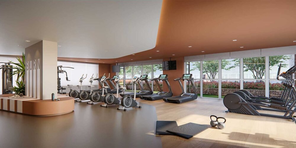 Fitness Interno do Landscape Home Club