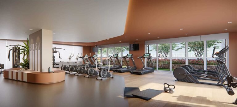 Fitness Interno do Landscape Home Club