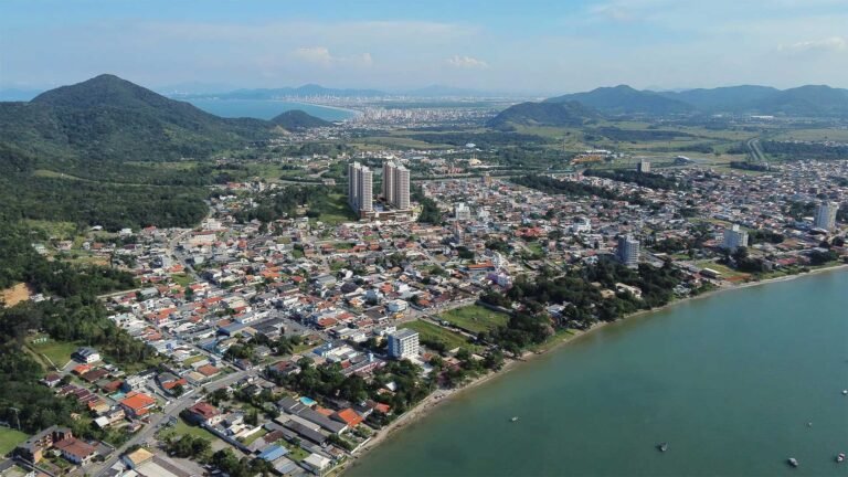 Foto Aérea Praias de Penhas, SC