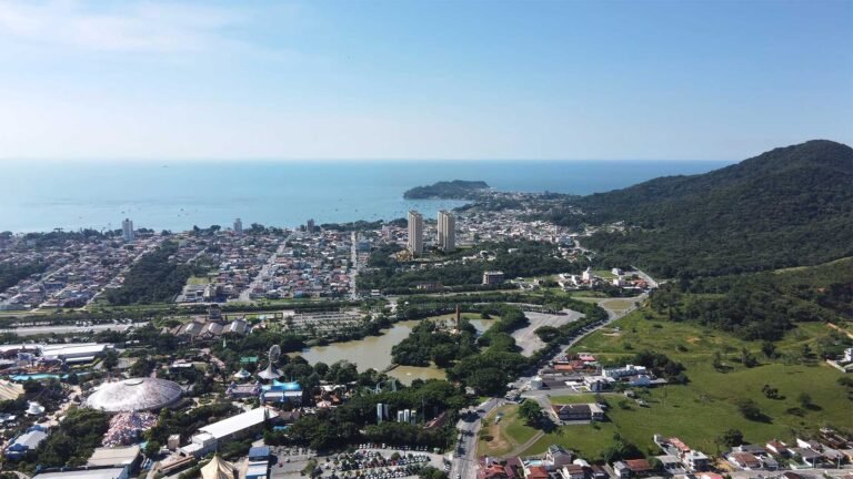 Foto Aérea de Penha, Santa Catarina