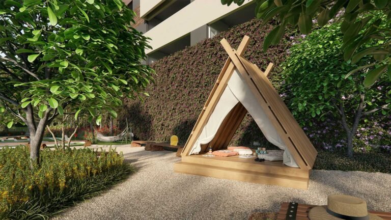 Estar Pergolado do Landscape Home Club