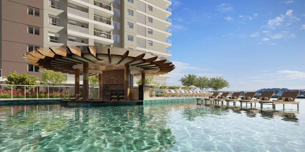 Bar Molhado da Piscina do Landscape Home Club