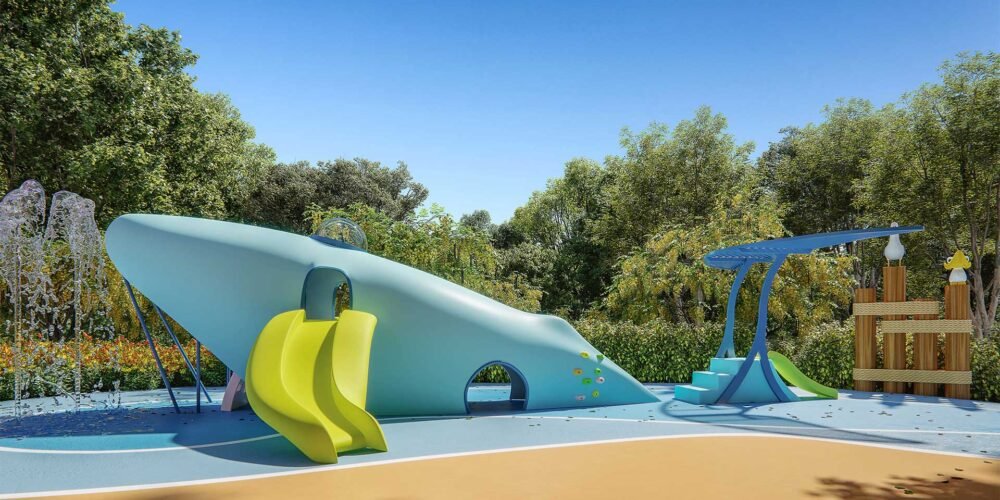 Playground Baleia do Landscape Home Club