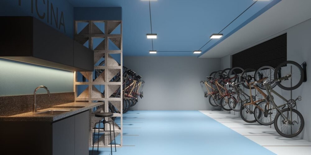 Bicicletário do Farol da Barra Home Club