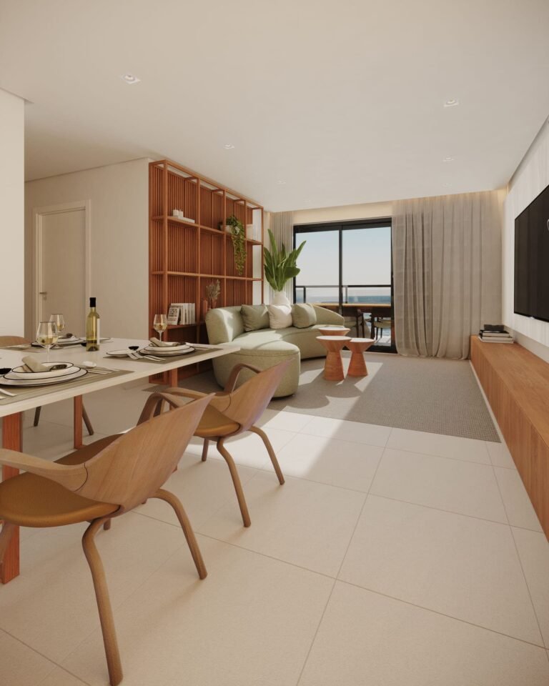 Living 1702 do Farol da Barra Home Club