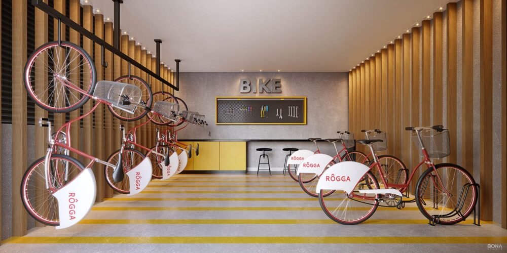 Bicicletário do Grant Home Club