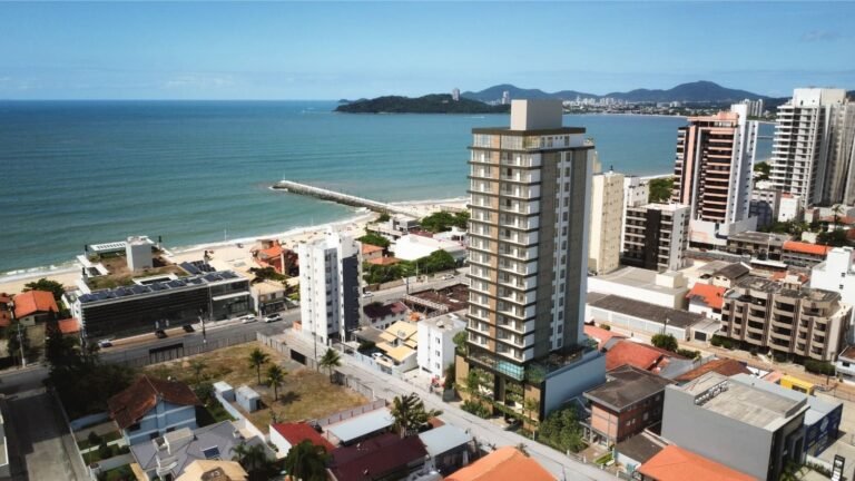 Vista Externa Projeção do Terreno do Grace Bay Residence