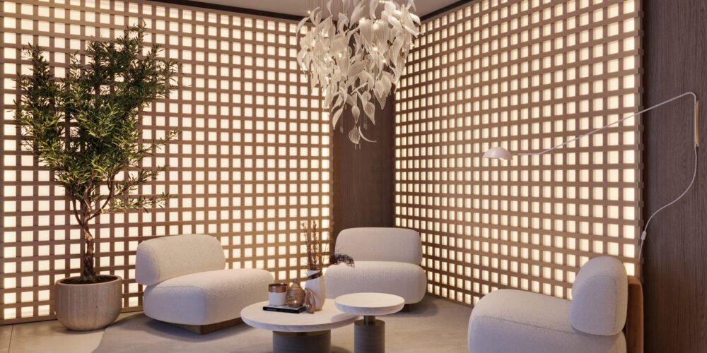 Hall de Entrada do Grace Bay Residence