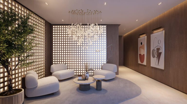 Hall de Entrada do Grace Bay Residence