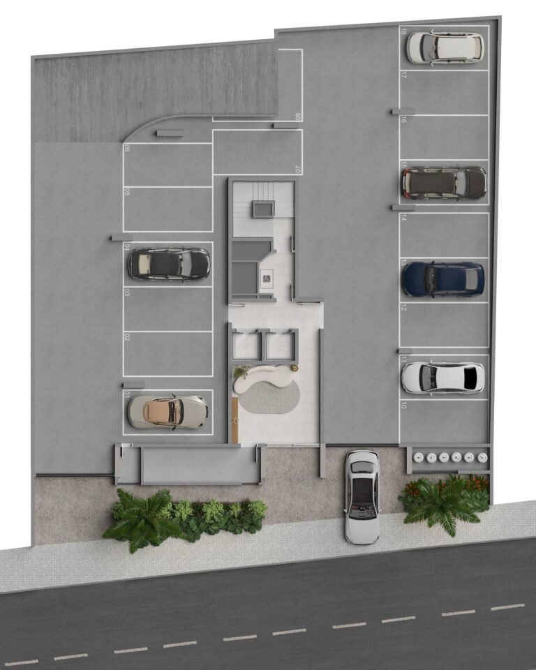 Planta Térreo do Grace Bay Residence