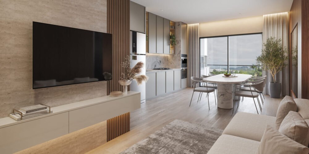 Living Tipo do Grace Bay Residence