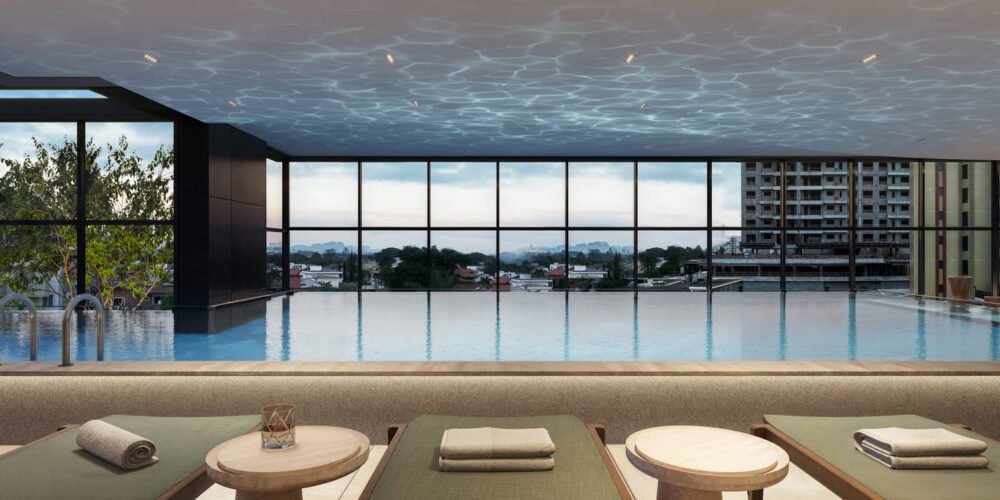 Piscina do Grace Bay Residence