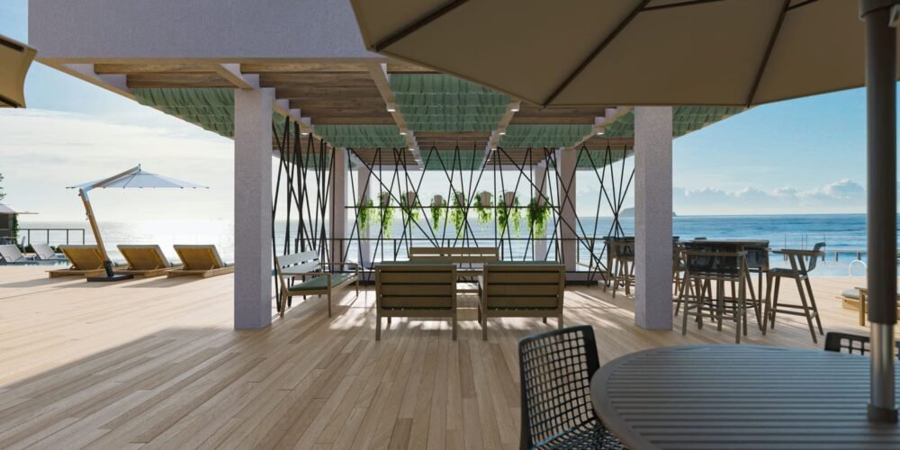 Lounge do Bar Molhado do Upside Home Club