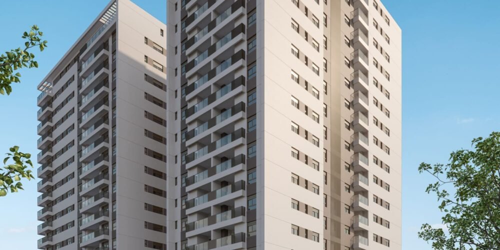 Fachada Avenida do Upside Home Club