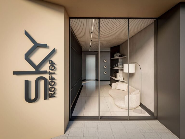 Entrada do Sky Rooftop