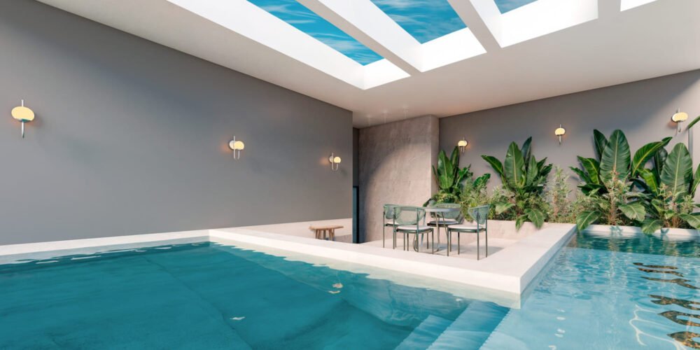 Piscina Climatizada do Sky Rooftop